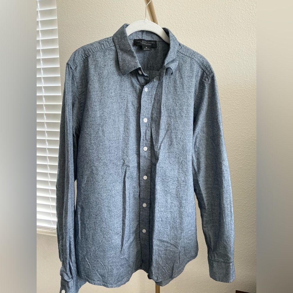 Bloomingdale's Gray Men's Shirt